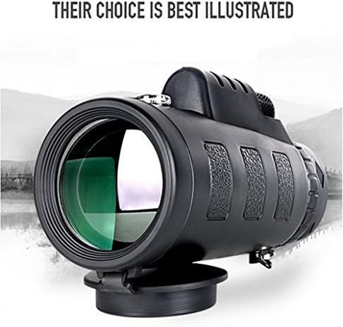 40x60 High Power Monocular Telescope,FMC HD Spotting Scopes with Compass,BAK4 Prism Monocular Scope for Bird Watching,Wildlife,Surveillance,Camping