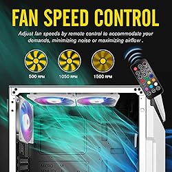 EZDIY-FAB Cube Fan Pro RGB Case Fan 120mm with Fan