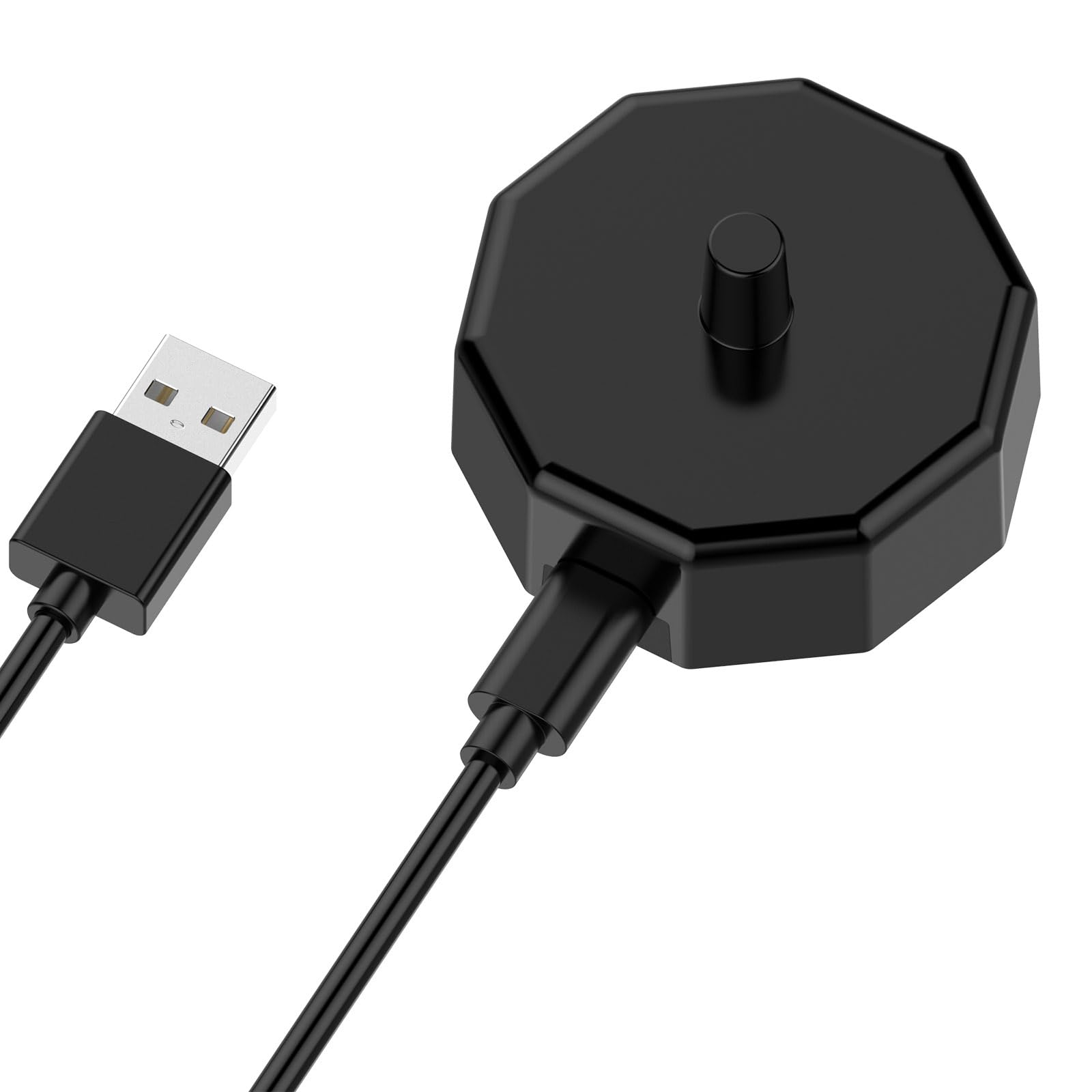 Disscool USB Type-C Replacement Charging Dock Cable Compatible with Braun Oral-B Electric Toothbrush Charger Adapter, USB C Magnetic Charger Stand Base(1m/3.3ft)