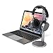 Satechi Aluminum Slim Headphone Headset Stand - Universal Fit - Compatible with Bose, Sony, Beats, JBL, Panasonic, AKG, Audio-Technica, Sennheiser, Shure and More (Space Gray)