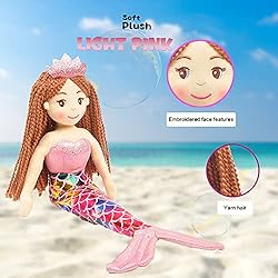 Linzy Toys, 18'' Alani Mermaid Soft Plush Rag