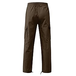 LCMTWX Christmas Sweatpants State Sweatpants Mens