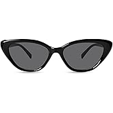 OPTOFENDY Cat Eye Sunglasses for Women, Vintage Retro Narrow Cateye Frame Trendy Sun Glasses, OP6913