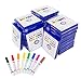 Color Swell Bulk Washable Markers (288 Total) – 36 Packs, 8 Colors per Pack – Ideal for Teachers, Kids, Party Favors, Classrooms, Donations, Students - Broad Line Bulk Markers