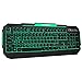 TEC.BEAN 7 Colors LED Backlit Gaming Keyboard USB Wired