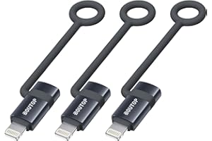 BOUTOP [MFi Certified] USB C to Lightning Adapter, Type C to Lightning Adapter Support 36W PD Fast Charging Compatible with i