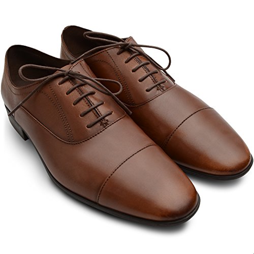 image for Waxed Thin Round Dress Shoelaces [3 Pairs] 3/32