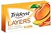 Trident Layers Sugar Free Gum, Orchard Peach & Ripe Mango, 14 Piece (Pack of 12)