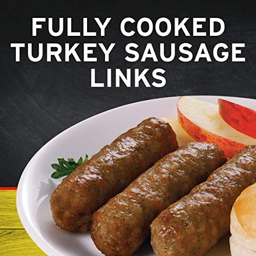 Banquet Brown ‘N Serve Fully Cooked Turkey Sausage Links, Frozen Meat