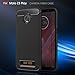Moto Z3 Play Case, Ucc Frosted Shield Luxury Slim TPU Bumper Cover Carbon Fiber Design and Anti-Scratch and Non-Slip Case Cover for Moto Z3 Play (Black)