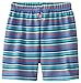 Zutano Baby Boys Periwinkle Multi Stripe Shorts