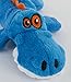 goDog Just For Me Gator Dog Toy, Blue