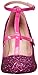 Pleaser Pink Label Women's Queen01/Hp-Hpg Dress Pump, H Pink Patent-Glitter, 12 M US