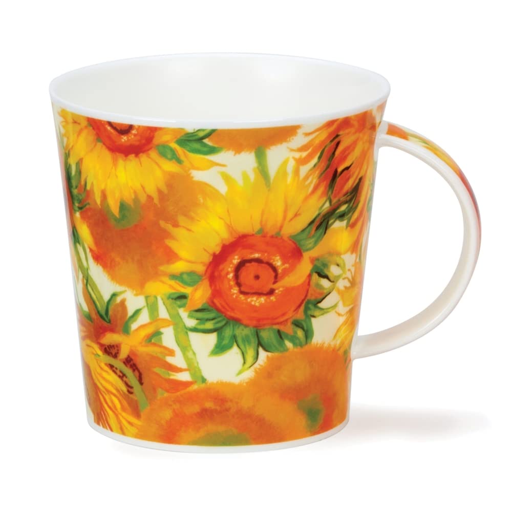 DUNOON Cairngorm 0.48 Litre Shaped Mug Sunflowers
