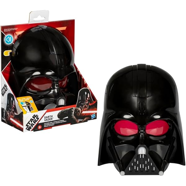 Amazon.com: Jazwares STAR WARS Boys Darth Vader Mask, Kids