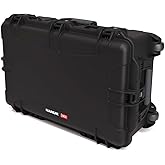 NANUK 963 Waterproof Hard Case with Wheels and Foam Insert - Black (963-1001)