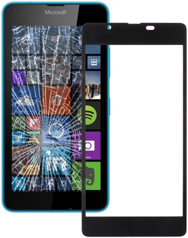 alsatek Replacement Front Glass for Microsoft Lumia 540 Black