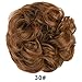BARSDAR Messy Hair Bun Extensions Hairpiece for Women Updo Scrunchie Hair Piece (30# Light Auburn)thumb 1