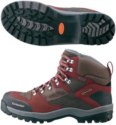 Amazon キャラバン Caravan メンズ トレッキングシューズ ボルドー 241 C 1 02 25 5cm ハイキング トレッキングシューズ