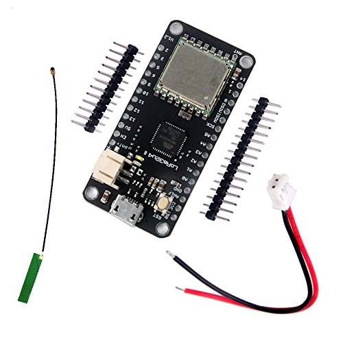 DIYmall LoRa32u4 II Lora Development Board Module 915MHZ LiPo SX1276 HPD13 with Antenna for Arduino - Thumbnail 7