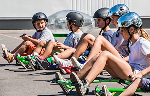 EzyRoller Classic - Orange - Ride On for Children Ages 4+ Years Old - New Twist on Scooter - Kids Move Using Right-Left Leg Movements to Push Foot Bar - Fun Play and Exercise for Boys and Girls - Thumbnail 2