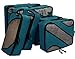 BAGAIL 6 Set Packing Cubes,Travel Luggage Packing Organizers(6Set Teal)