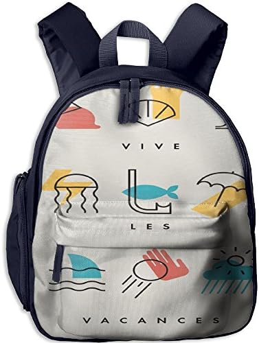 Vacances Life Kid's Shoulder Backpack School Bag School Backpack Backpack For Teens Boys Girls Students