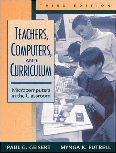 Teachers Computers And Curriculum Microcomputers In The - 