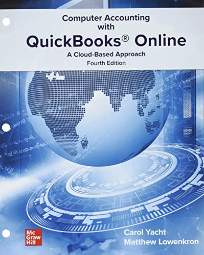Computer Acct.W/Quickbooks Online (Ll)
