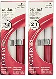 (Pack of 2) COVERGIRL Outlast All Day Two-Step Lipcolor Rose Pearl 547, 0.13 Oz