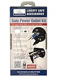 Liberty Safe Power Outlet Kit for Interior Safe Accessories with USB and Ethernet for Dehumidifiers and Lights