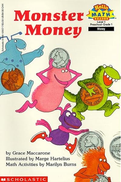 Amazon Com Monster Money Hello Reader Math Level 1 9780590120074 Maccarone Grace Burns Marilyn Hartelius Margaret A Books