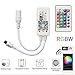 WiFi RGBW LED Controller for Light Strips, Android iOS Free App, Comes with 24 Keys Remote, Compatible with Alexa, Google Home, Widget, IFTTT and Siri Shortcut - Sold by MagicLight