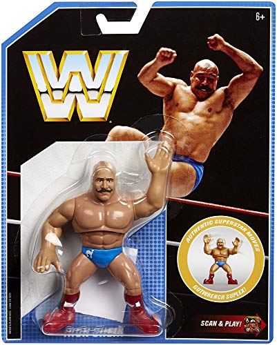 WWE Retro App Iron Shiek Figure, 4.5