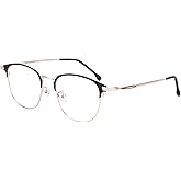 HOKETOP Blue Light Blocking Glasses for Men Anti-Fatigue Computer Monitor Gaming Glasses Prevent Headaches Glasses