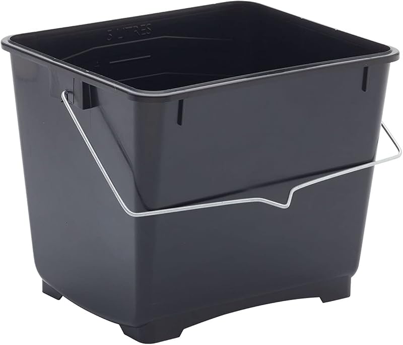 ProDec 5 Litre Small Plastic Paint Scuttle Bucket with Metal Handle