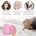 ACRATO Shampoo Scalp Massage Brush included Hair Scalp Brush and Cellulite Massager for Hair Scalp Health and Cellulite Treatment - used as Bath Brush and Scalp Massage Tool Pink