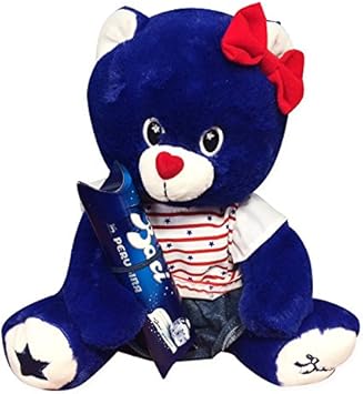 peluche con cioccolatini