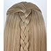 Angelaicos Unisex Braids Prestyled Straight Halloween Costume Cosplay Party Full Wigs Long Blonde