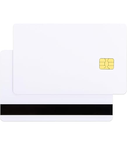 Bodno 10 Pack - SLE4442 Chip Cards W/Hico 2 Track Mag Stripe - UK