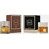 Lattafa Khamrah & Khamrah Qahwa Eau De Parfum Unisex 3.4 Fl Oz | Long-Lasting Arabic Perfume for Men & Women | Luxury Fragrance Gift Set | Spicy, Sweet & Woody Scent