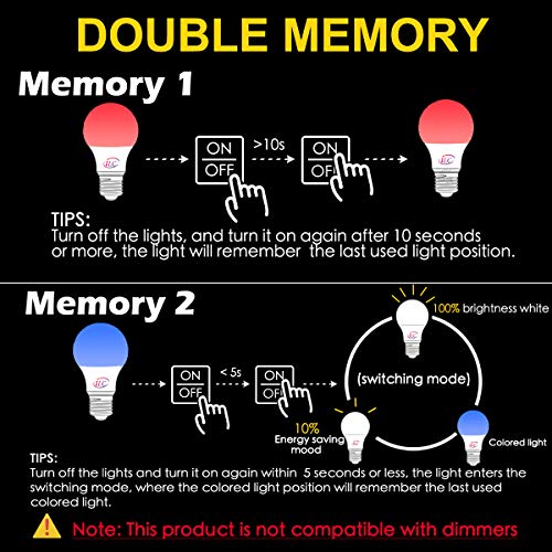 2 Light+Color+Changing+Dimmable+Screw