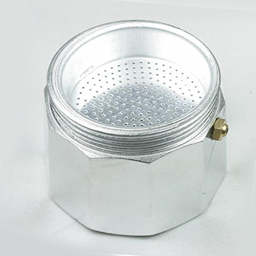 Italian Espresso Coffee Maker Tool - 1/3/6/9/12 Cup Stove Top Coffee Pot with Cool Handle Flip Top Lid for Home Office Coffee Tea Tools(600ml,silver and black)