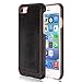 Pierre Cardin iPhone 8 Leather Case / iPhone 7 Case Protective Slim fit Snap On Hard Back Cover for iPhone 8 / iPhone 7 Coffee Brown