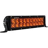 Rigid Industries E-Series 10 Inch Amber PRO LED Light Bar Spot