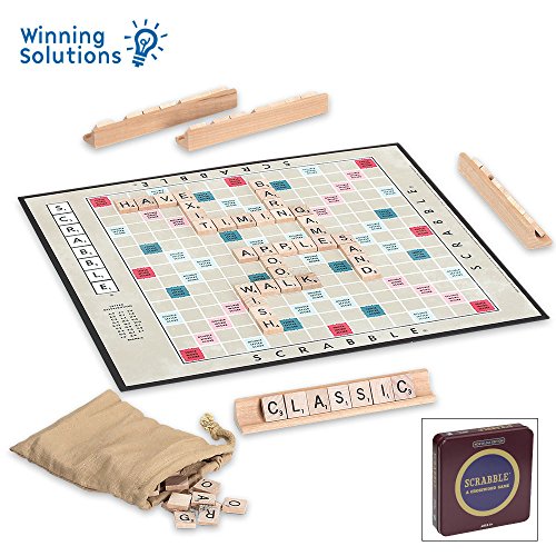 Winning Solutions Nostalgia Tin Scrabble Game