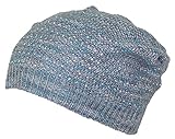 D&Y Women's Multi-Color Variegated Skull Cap W/Jewels Lightweight (One Size)