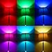 LVJING 16 Color Changing Light Bulb 8 Pack, Dimmable RGB LED Bulb with Remote Control, Mood Lighting for Home Decor Stage Party (15 Watt Equivalent-E26/E27)