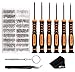 Eyeglass Repair Kit with 6 Pcs Screwdrivers and Stainless Steel Glass Screws for Glasses, Eye Glass, Sunglass Repair