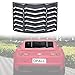 Rear Window Windshiled Louver Sun Shade Cover Matte Black in GT Lambo Style for Chevy Chevrolet Camaro 2016 2017 2018 2019